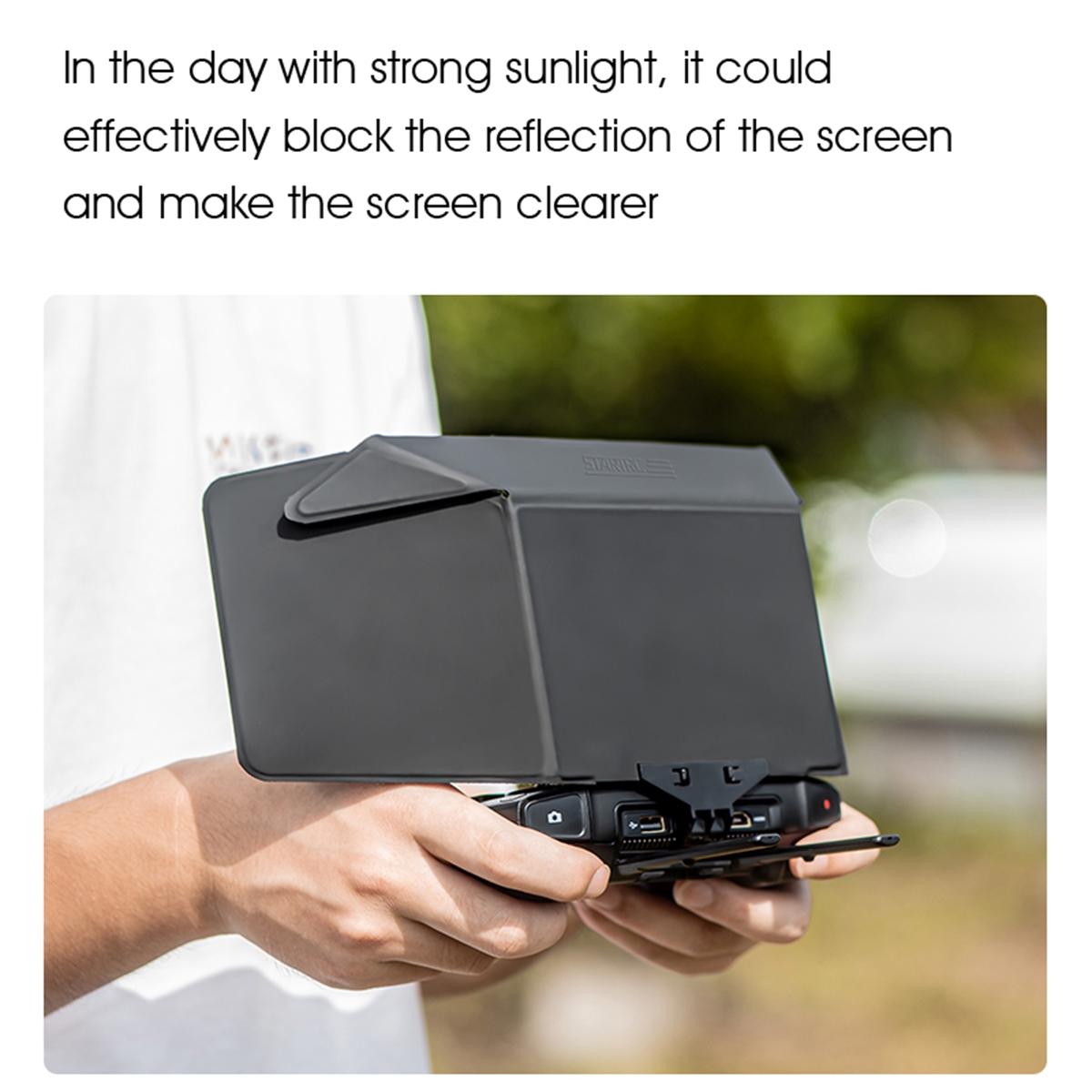 NNEIDS Foldable Sunshade With Screen Bracket For Dji Mavic Drones
