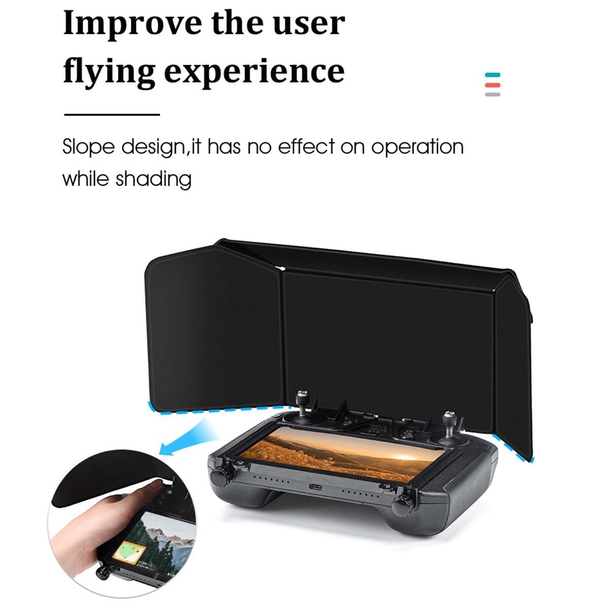 NNEIDS Foldable Sunshade With Screen Bracket For Dji Mavic Drones