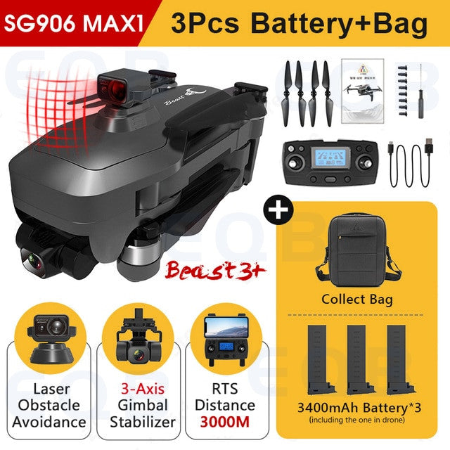 Professional 4K Camera Obstacle Quadcopter 5G FPV Professional Drones